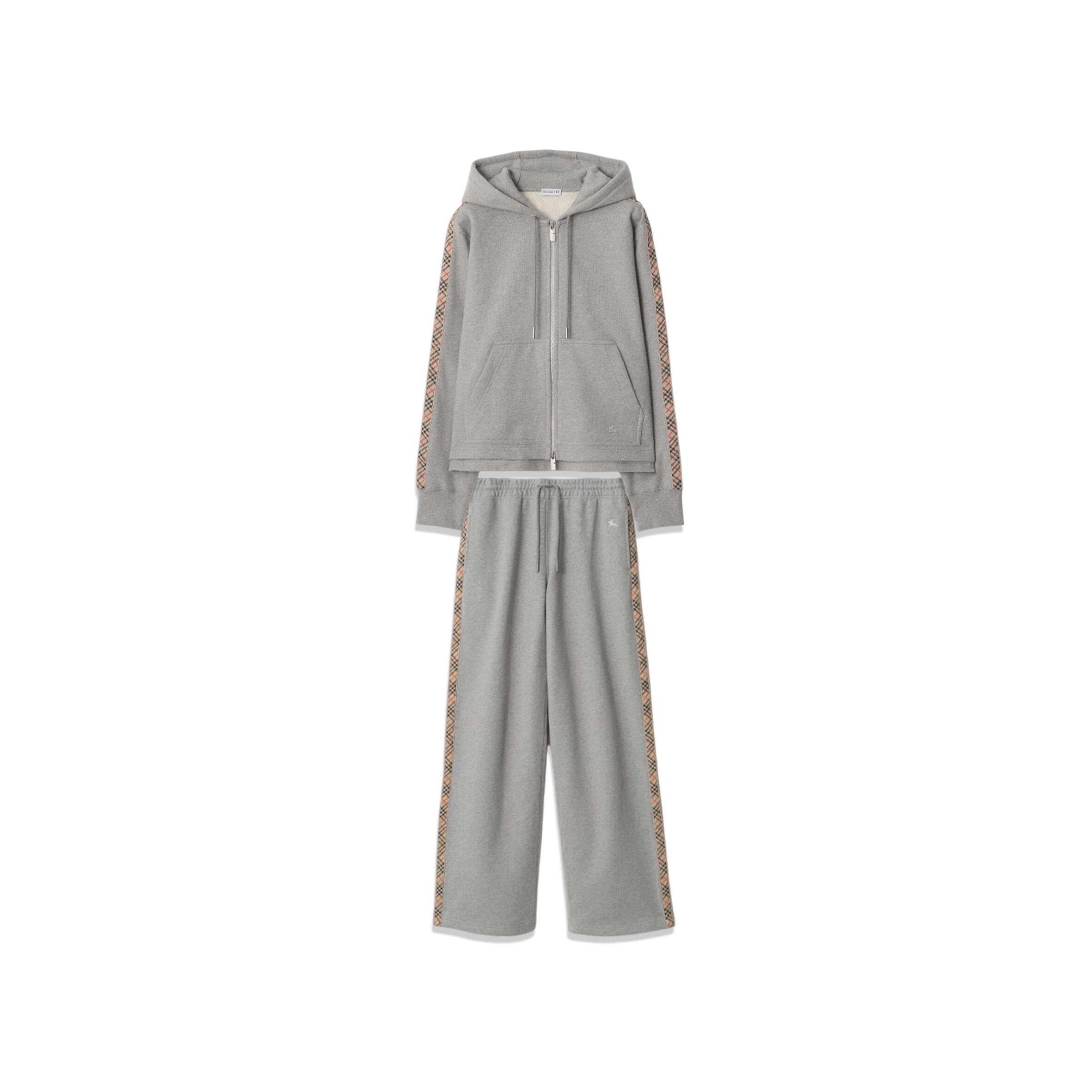 Bv*b*rry check-trimmed cotton suit 81189741